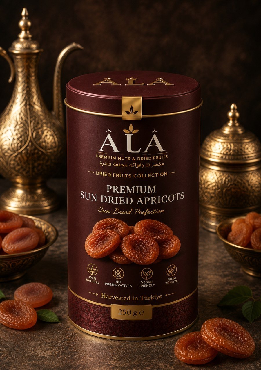 Sun-Dried Apricots, Gift Tin